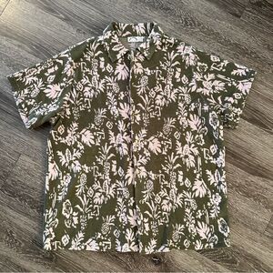 The Upside Cocos Stella leaf-print shirt